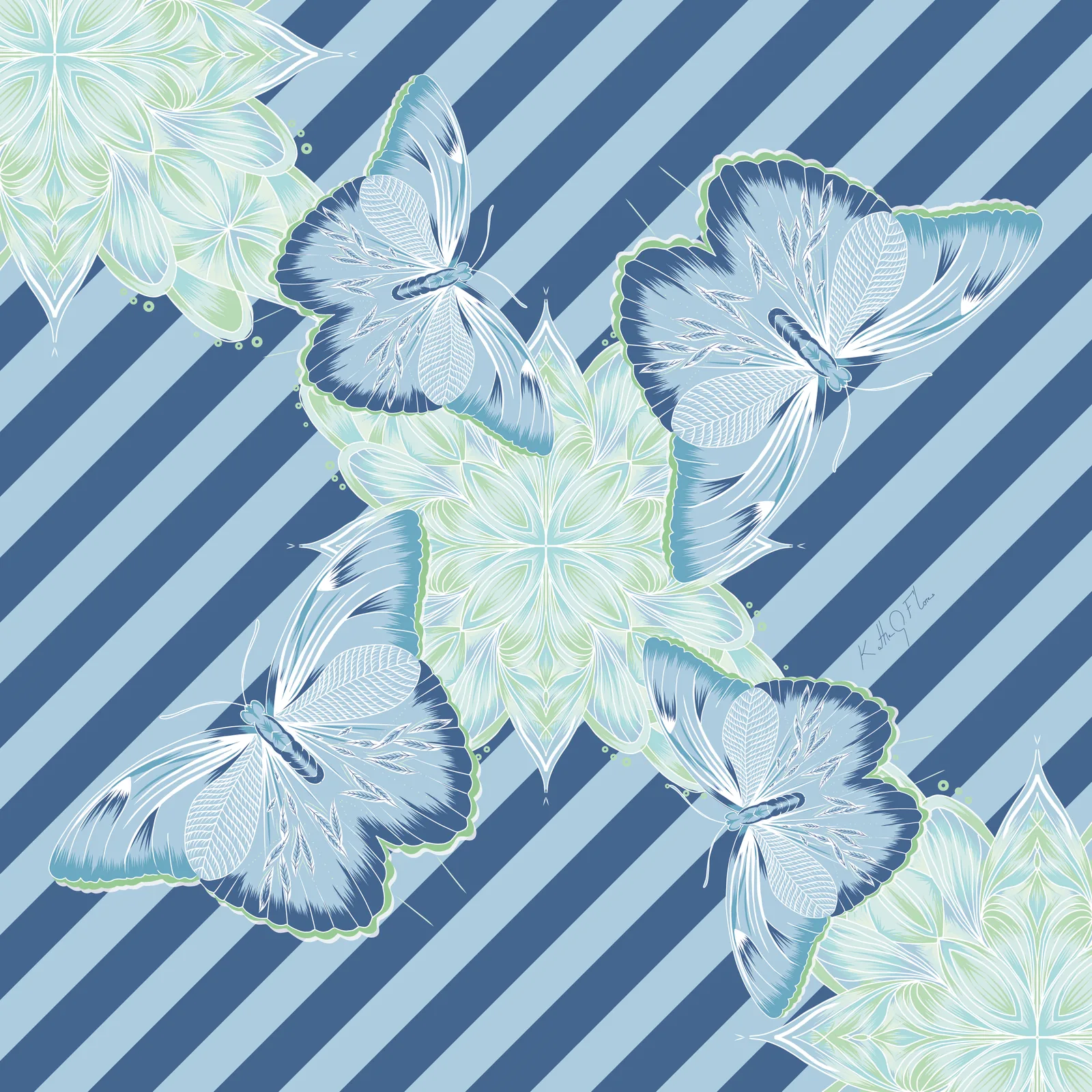 Pañuelo Mariposa, Colección 01